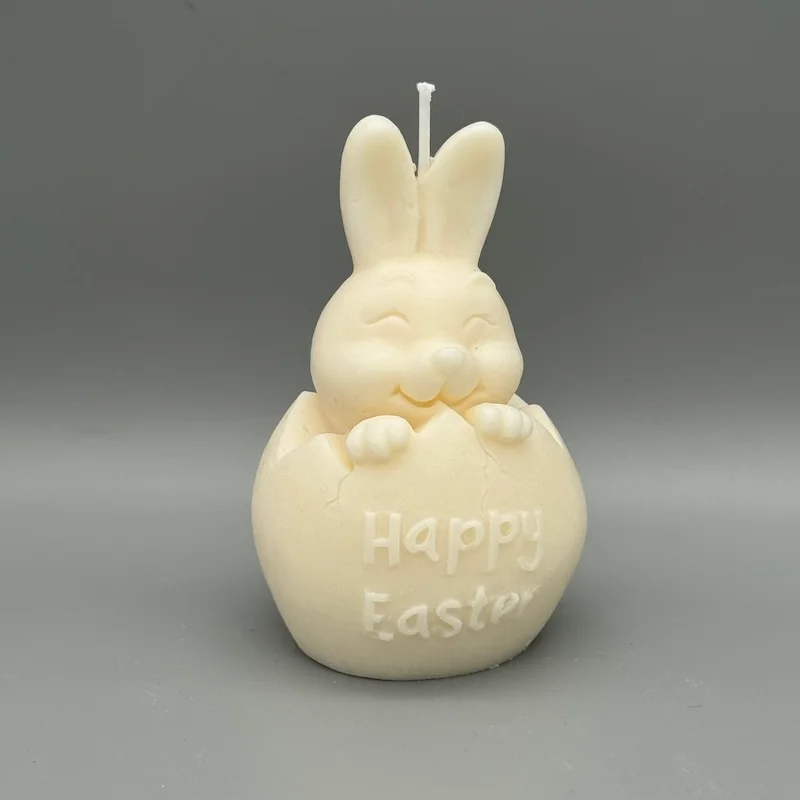 Kerze Osterhase – Bild 2