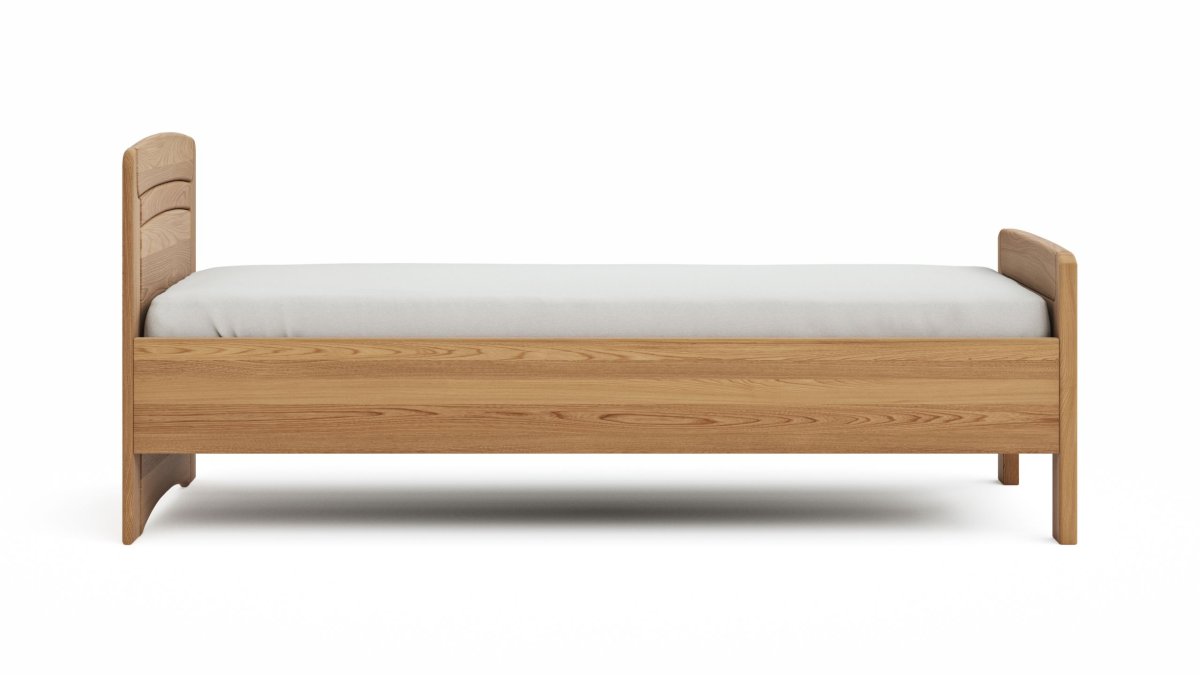 Bett Lenoso – Liegefläche ca. 90×200 cm, Eiche Nachbildung – Bild 6