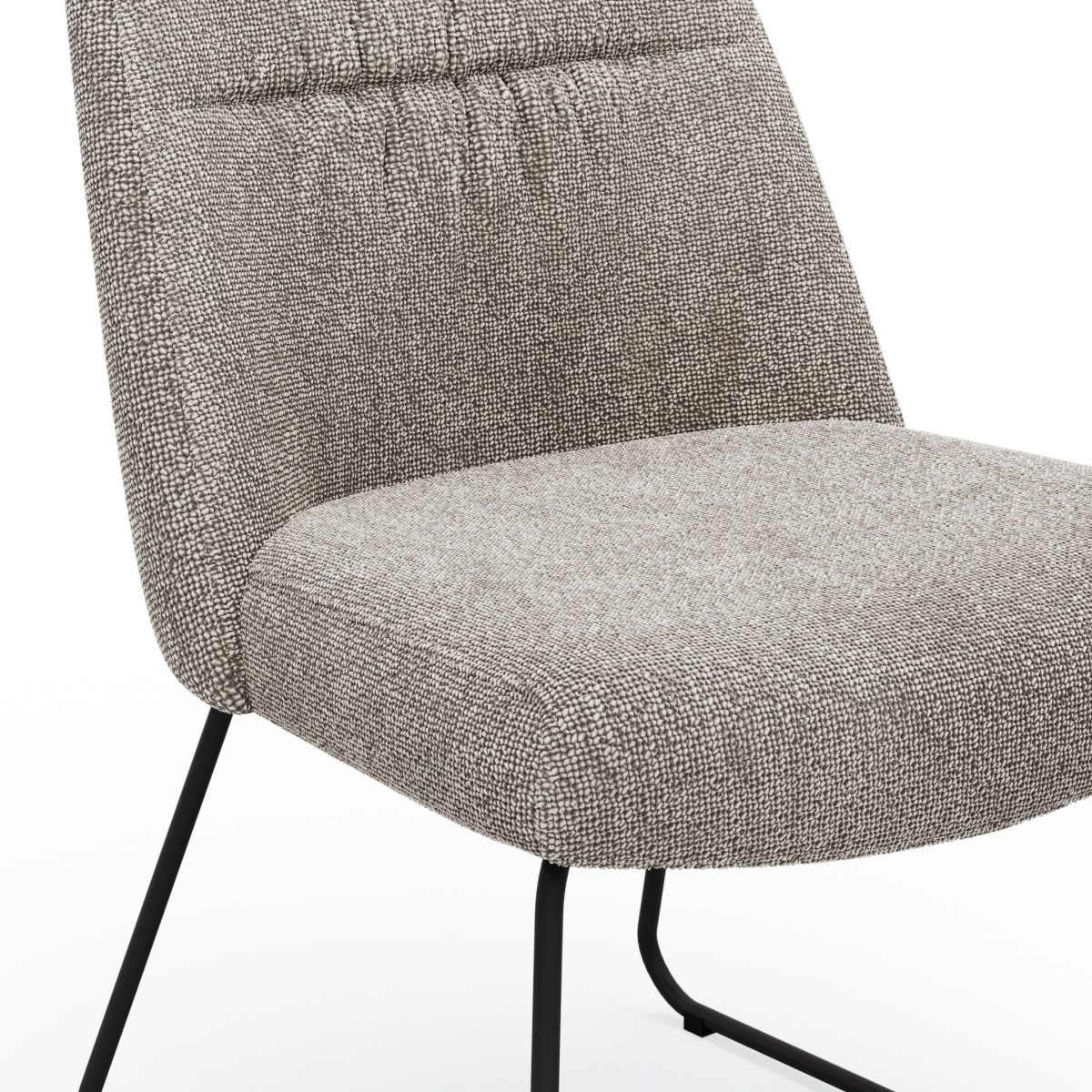 Stuhl Sagres – Stoff, Graubeige – Bild 4