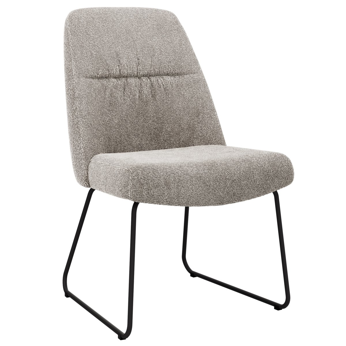 Stuhl Sagres – Stoff, Graubeige – Bild 2