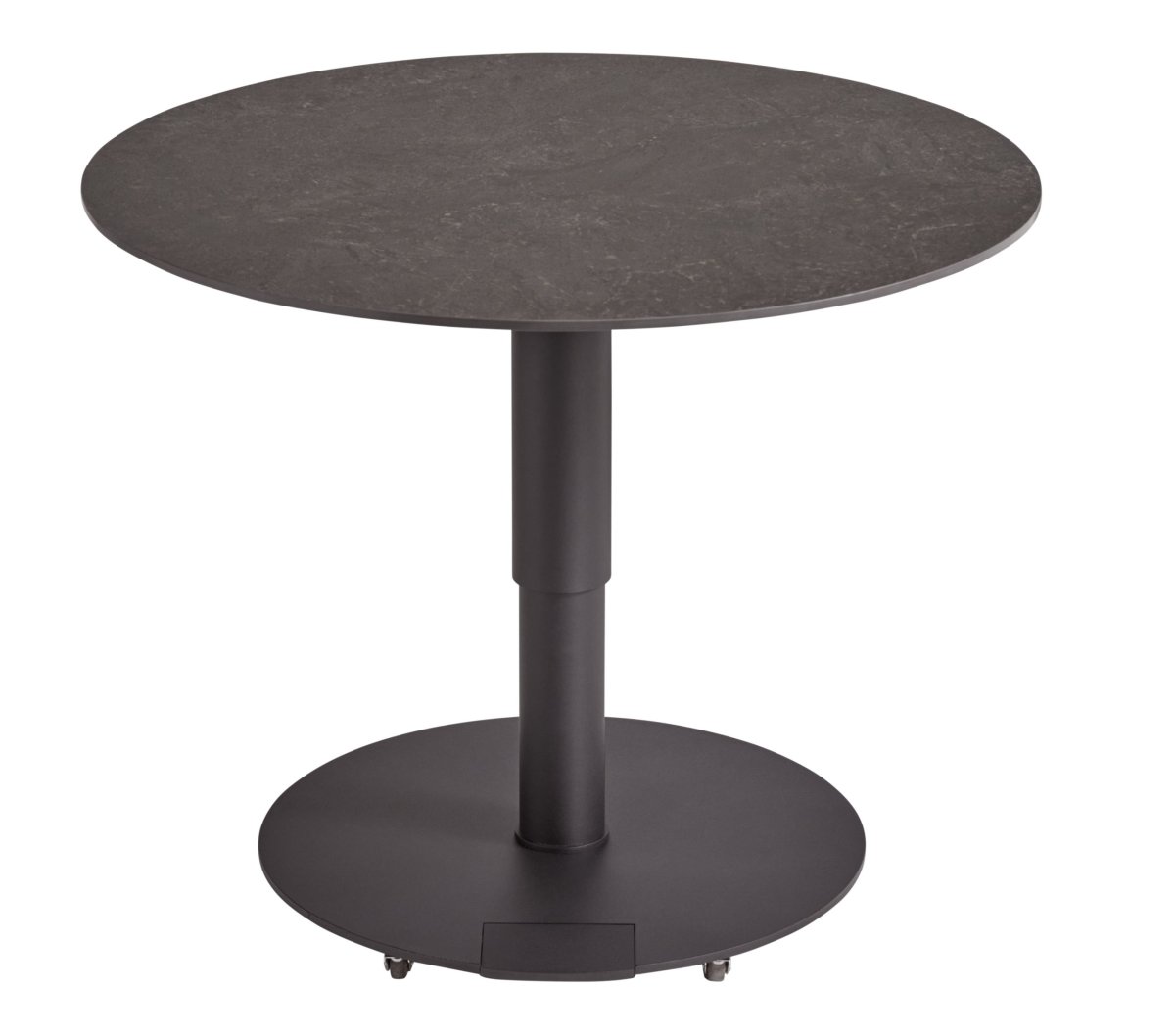 Couchtisch Camas – LBH ca. 75x75x42 cm, Keramik, Schwarz – Bild 2