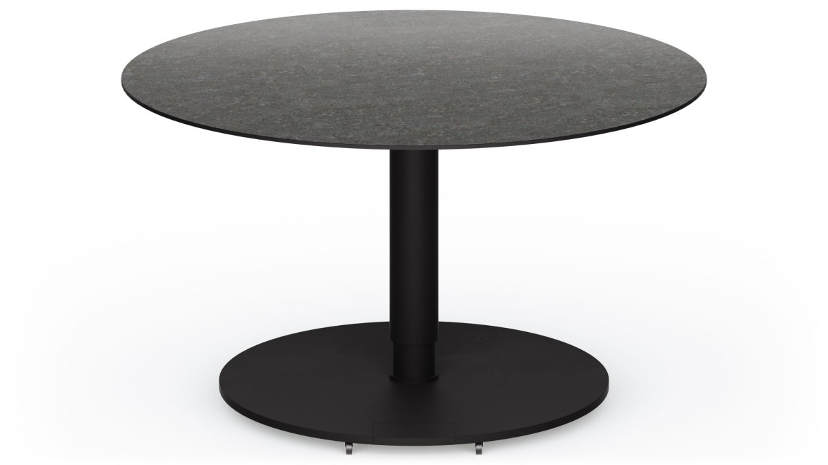 Couchtisch Camas – LBH ca. 75x75x42 cm, Keramik, Schwarz – Bild 3
