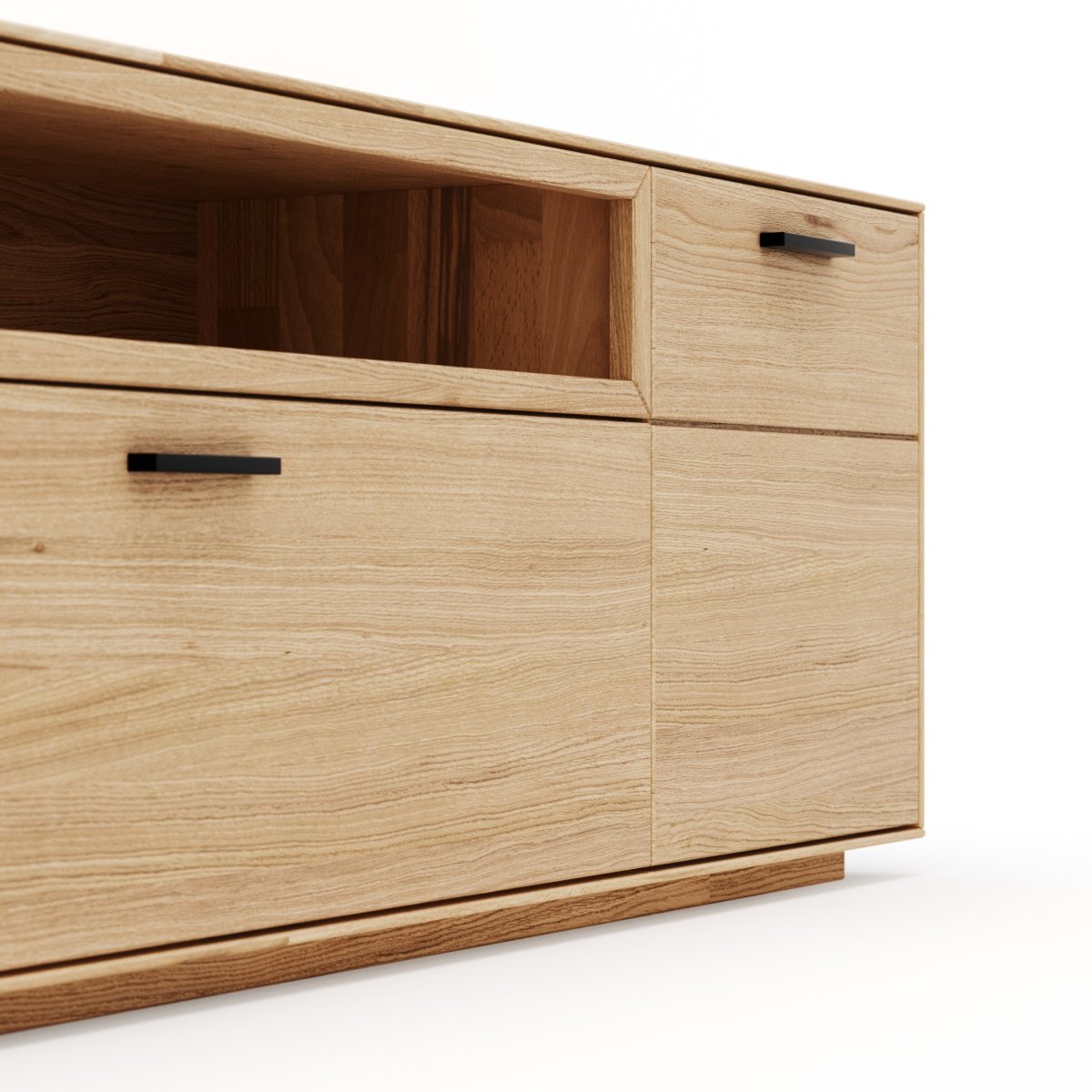Lowboard Estana – Eiche massiv, legno – Bild 8